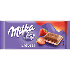 2 x 100g Milka Fragola e