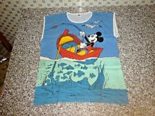 TOPOLINO MAGLIETTA MAGLIA T SHIRT BABY CRESCI VINTAGE ANNI 80 TAGLIA 8 cm158/164