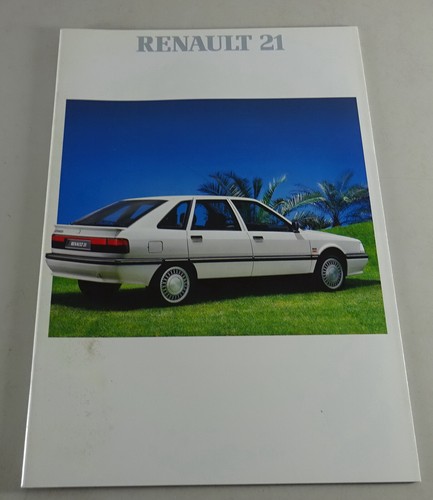 Brochure renault r21 gtl - r21, tl