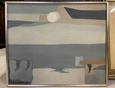 QUADRO DIPINTO OLIO Josuè Biancini ASTRATTO MODERNA CONTEMPORANEA 1978