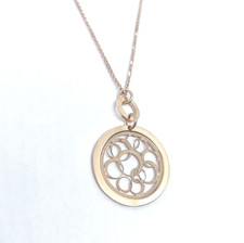 Collana donna argento 925 rosa