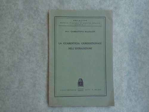 Mazzoleni guarentigia - mazzoleni,