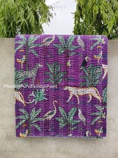 Trapunta kantha cotone stampa