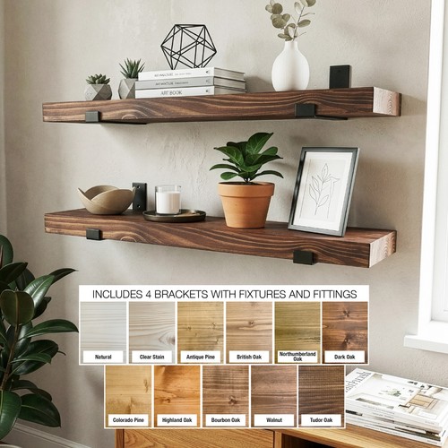Scaffale parete in - parete, legno