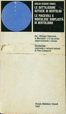 LE SOTTILISSIME ASTUZIE DI BERTOLDO CRCE GIULIO CESARE EINAUDI 1978  BROSSURA