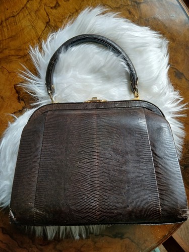 Borsa lucertola vintage - lucertola,