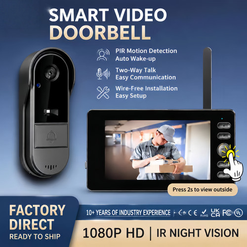 Videocitofono wireless - videocitofono,
