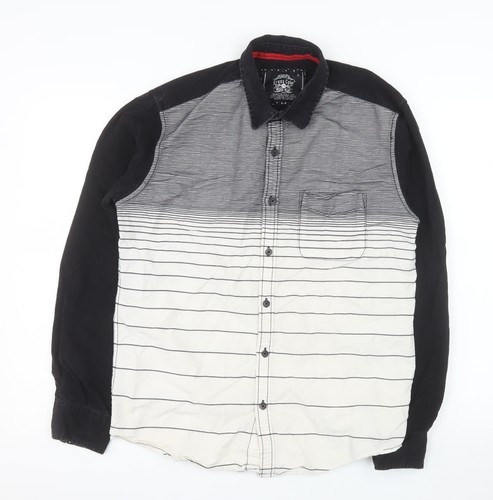 Camicia uomo cross color nera - color,
