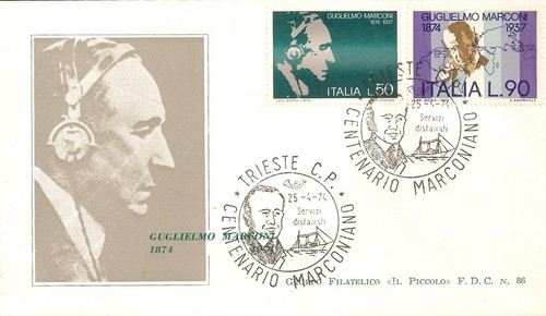 Guglielmo marconi buste - guglielmo,