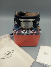 Bracciale uomo pelle fossile