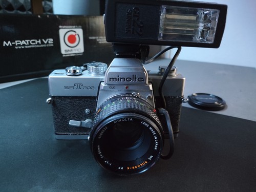 Vintage clean minolta srt - vintage,