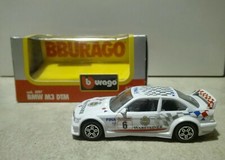 Splendida BMW M3 DTM BURAGO Modellino auto 1/43 N. 4197 - Colore BIANCO