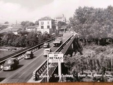 Cartolina Crema Via Cadorna Animata Auto Ponte Nv Rara Cremona