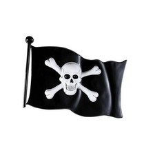 Bandiera Pirata In Plastica