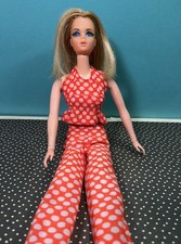 Barbie Live Action 1970 Vintage #1155 Indossabile #7813 Best Buy 1974 Ottime Condizioni Leggi!