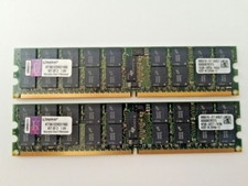 2x KINGSTON KTS8122K2/16G PC2-5300 DR2 667 8GB ECC REG FOR SERVER