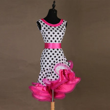 Adult / Child Latin Dance Dress Dress Oriental Dance Dance Competition Dress
