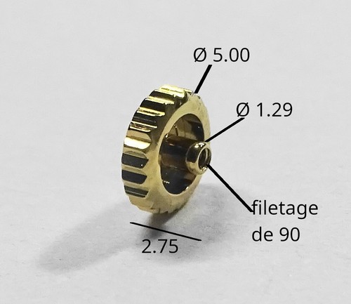 Orologio couronne remontoir - couronne,