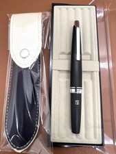 Penna stilografica classica vintage 1977 Pilot Myu 25 nero opaco pennino fine made in Japan