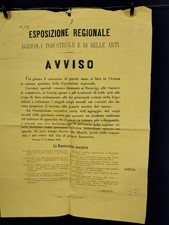 ESPOSIZIONE REGIONALE AGRICOLA INDUSTRIALE DI BELLI ARTI VICENZA 1870