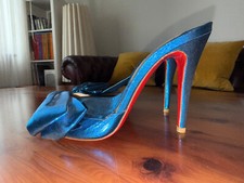 Louboutin satin bow - satin,