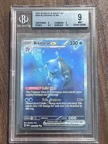 Carta pokemon blastoise - pokemon,