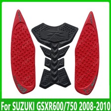 Ginocchiera gas laterale trazione serbatoio 3D per SUZUKI GSXR600/750 08-2010