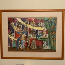 Serigrafia 49x69 - La Recita -