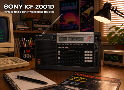 Sony icf 2001d - sony, 🌈rare🌈