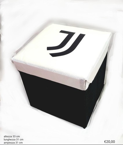 Pouff juventus contenitore - pouff, fc