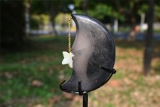 Geodes Agate Carved Moon