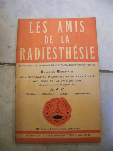 Gli amici della - gli, radiestesia