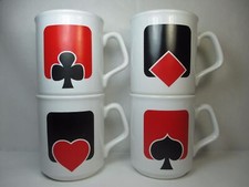 4 tazzine da caffè vintage