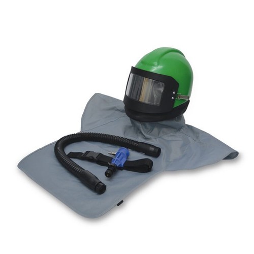 Casco respiratore sabbiatura