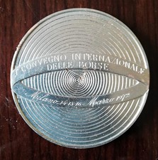 Medaglia BORSA VALORI DI MILANO per 1° convegno internazionale delle borse 1972