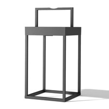 Lanterna a batteria con pannello solare diogene hybrid led Logica 42764 Antracit