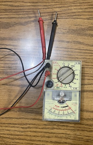 Multimetro analogico vintage