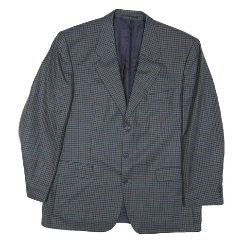 Blazer righe grigio blu - righe, su