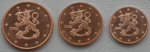 Cent monete - 1+2+5,