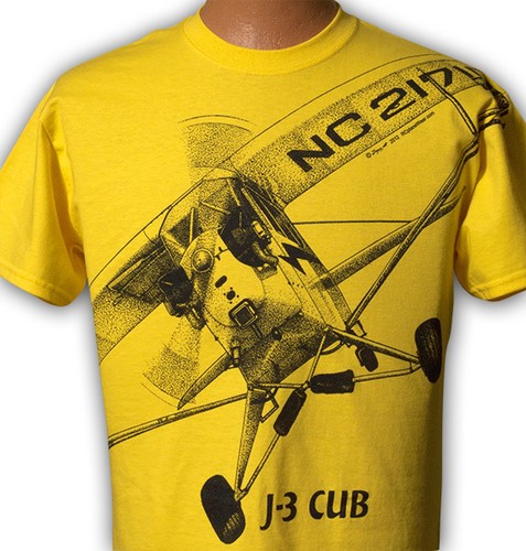 Shirt piper cub - t-shirt, airplane