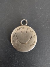 Medaglia Sorridi Tanto è Lo Stesso io Porto Fortuna 2,6 cm MED4