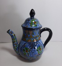 Antica Caffettiera Teiera Ceramica MOLARONI PESARO No Faenza