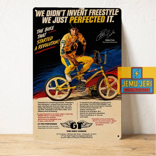 Insegna latta poster - , metallo