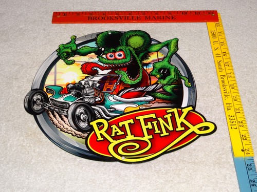 Insegna vintage ratfink drives - ratfink,