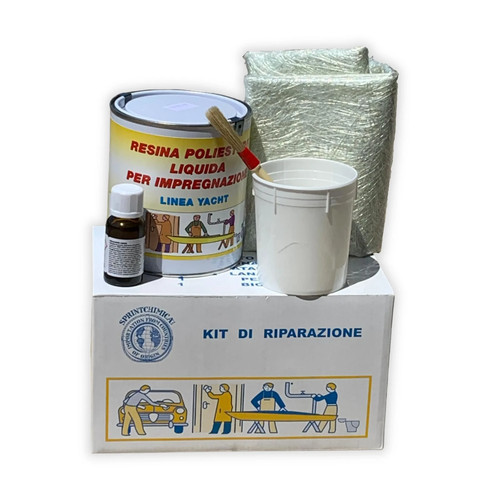 Kit riparazione vetroresina - kit,