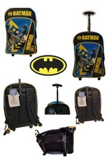 ZAINO TROLLEY BATMAN SCUOLA