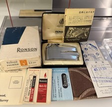 Vintage Ronson Varaflame VF.21 Lighter Rare 1960s Collectible