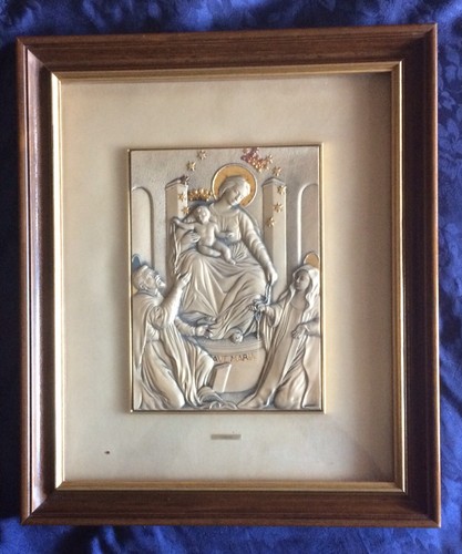 Bassorilievo argento oro - bassorilievo,