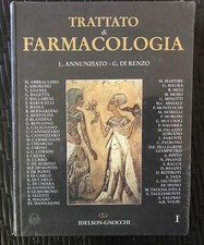 libro di medicina trattato di farmacologia volumi 1-2