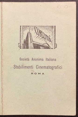 Cinecitta roma stabilimenti - cinecitta’,